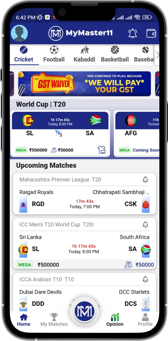 your next fantasy sports app could look like this live demo of fantasy sports application 4